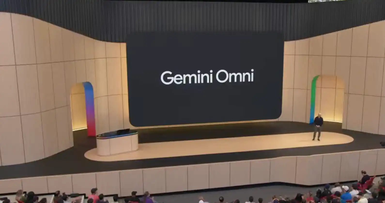 Google io keynote - Gemini omni live